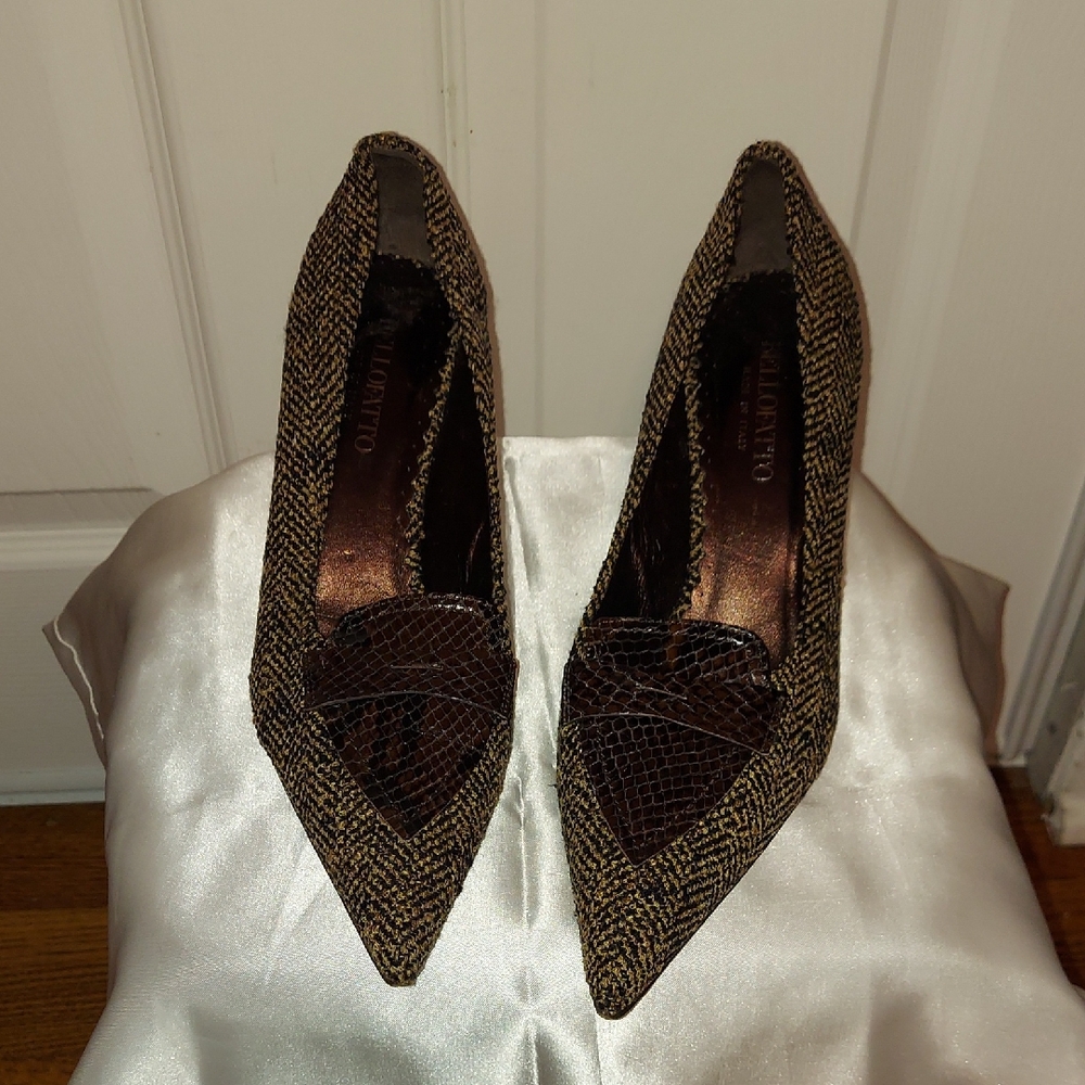 Bellofatto Elegant Brown Pumps